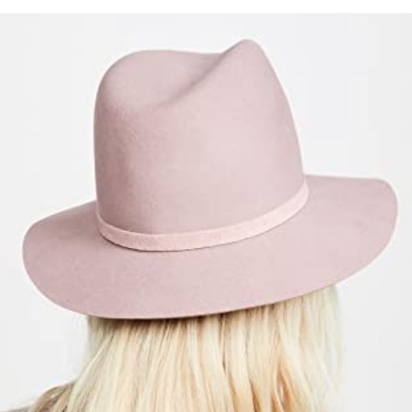 Rag & Bone Floppy Brim Fedora—dusty light pink main image 4